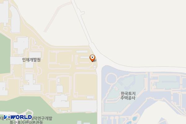 한국수자원공사 인재개발원 위치 지도 — 대전광역시 유성구 유성대로1689번길 125