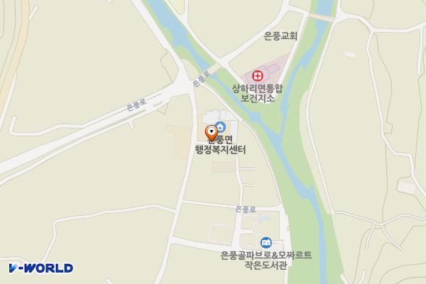 은풍면행정복지센터 위치 지도 — 경상북도 예천군 은풍면 은풍로 88