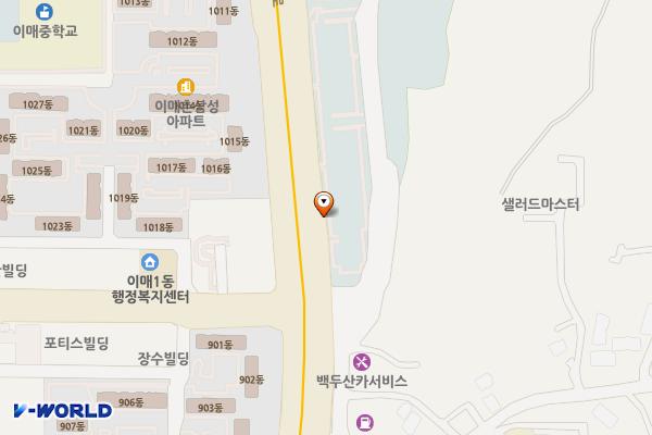 성남아트센터 위치 지도 — 경기도 성남시 분당구 성남대로 808