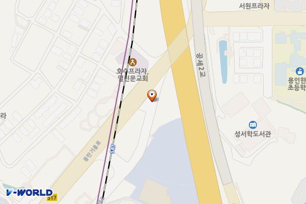 공세동 공영 위치 지도 — 경기도 용인시 기흥구 공세동 390-57