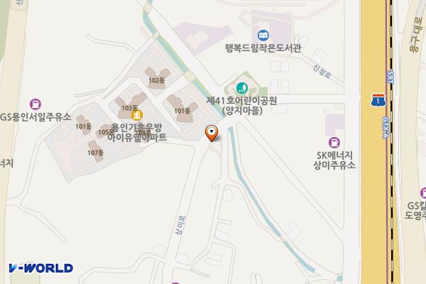 신갈동 공영 위치 지도 — 경기도 용인시 기흥구 신갈동 407-3