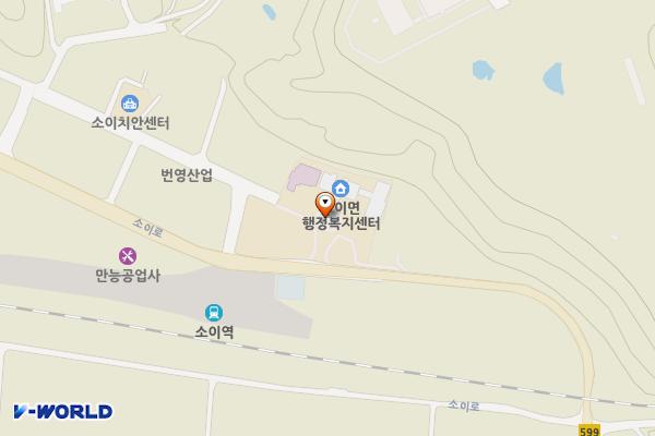 소이면 행정복지센터 위치 지도 — 충청북도 음성군 소이면 소이로 409