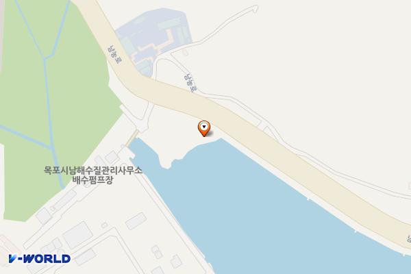 국립해양 문화재연구소 위치 지도 — 전남광주통합특별시 목포시 남농로 136