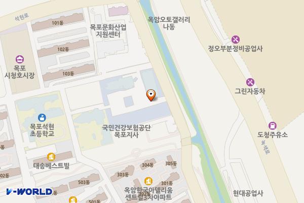 녹색에너지연구원 위치 지도 — 전남광주통합특별시 목포시 삼향천로 177