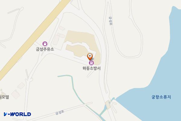 하동군 소방서 위치 지도 — 경상남도 하동군 금성면 금성로 15