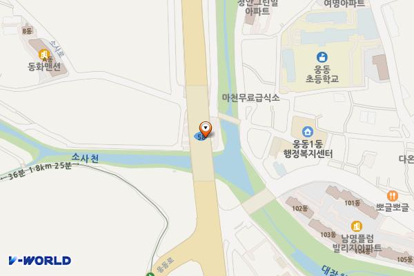소사로5번길 공영주차장 위치 지도 — 경상남도 창원시 진해구 소사로5번길 8