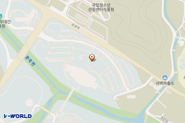 백두대간수목원2 위치 지도 — 경상북도 봉화군 춘양면 춘양로 1501