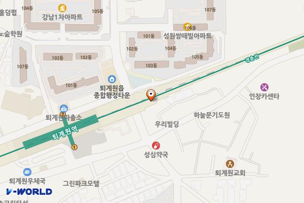 퇴계원제4공영주차장 위치 지도 — 경기도 남양주시 퇴계원읍 퇴계원리 229-4