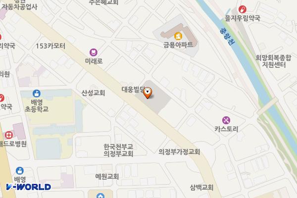 의정부1동 공영주차장 위치 지도 — 경기도 의정부시 태평로 184
