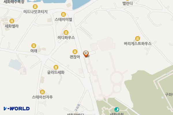 제주해녀박물관 위치 지도 — 제주특별자치도 제주시 구좌읍 해녀박물관길 26