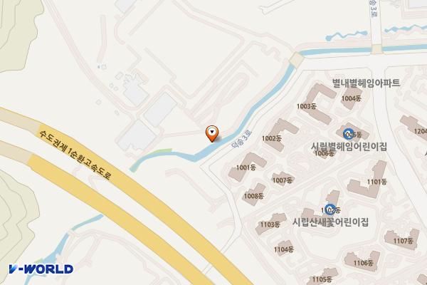 수도권119특수구조대 위치 지도 — 경기도 남양주시 덕송3로 45