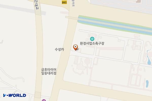 중앙하수처리장 위치 지도 — 전남광주통합특별시 광양시 중마로 60