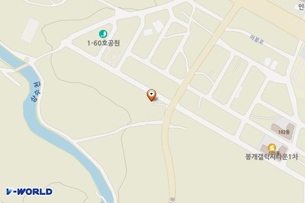 봉개동 공영주차장 위치 지도 — 제주특별자치도 제주시 번영로 503