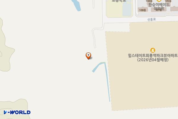 호원2동 행정복지센터 위치 지도 — 경기도 의정부시 신흥로 115