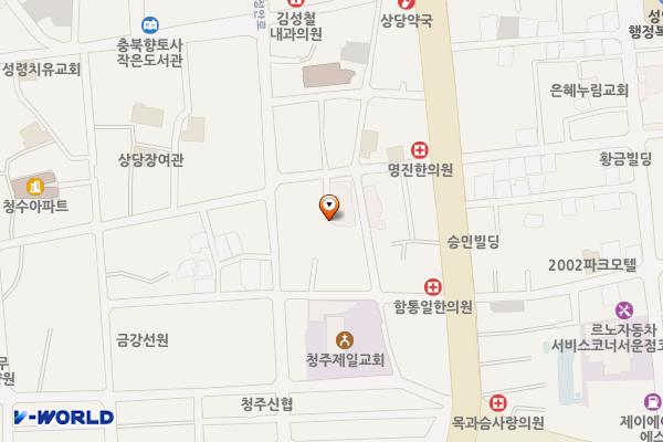 충북도청 위치 지도 — 충청북도 청주시 상당구 상당로 82