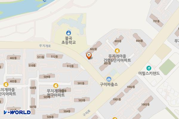 한국장애인고용공단 위치 지도 — 경기도 성남시 분당구 구미로173번길 59