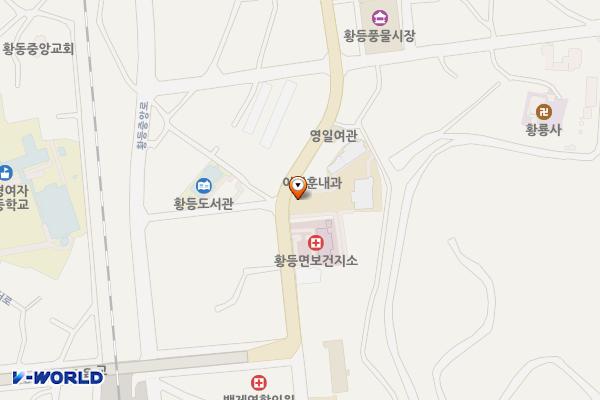 황동면사무소 위치 지도 — 전북특별자치도 익산시 황등면 황등로 140-5