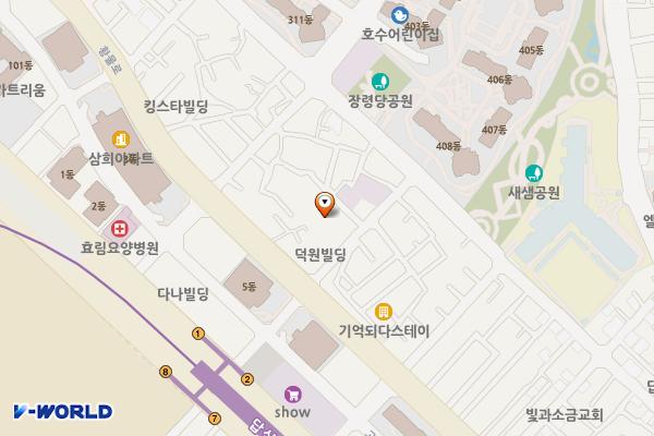 장영당길 공영주차장 위치 지도 — 서울특별시 동대문구 천호대로71길 29