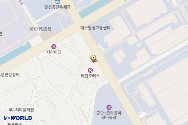 (전주거치형)논공중앙로34길노상주차장 위치 지도 — 대구광역시 달성군 논공읍 북리 1-134