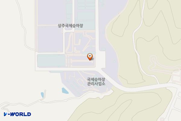 국제 승마장 관리사업소 위치 지도 — 경상북도 상주시 사벌국면 화달리 산 6-5