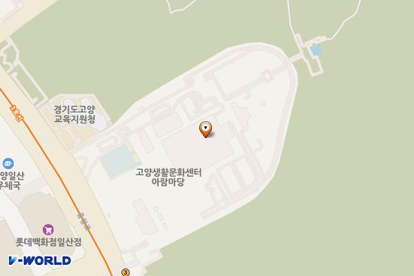 고양아람누리(고양문화재단) ev충전소 위치 지도 — 경기도 고양시 일산동구 마두동 816