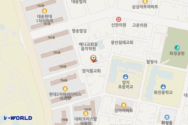 (전주거치형)치매안심센터 위치 지도 — 경상남도 양산시 중앙로 7-32