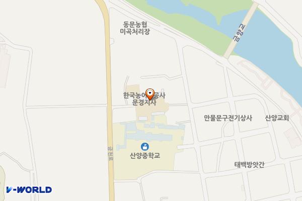문경 한국농어촌공사 위치 지도 — 경북 문경시 산양면 불암리 251-4