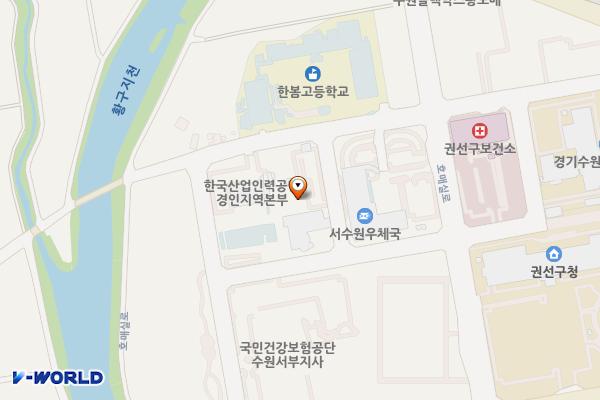 서수원지사(공용) 위치 지도 — 경기도 수원시 권선구 호매실로 46-82 (탑동)