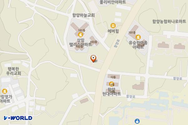 함양지사(공용) 위치 지도 — 경상남도 함양군 함양읍 함양로 1207