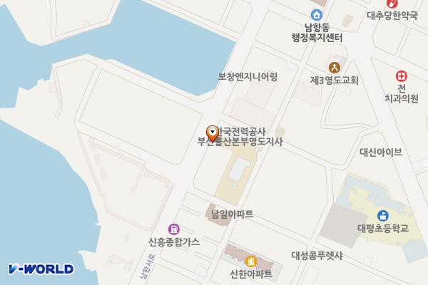 영도지사(공용) 위치 지도 — 부산광역시 영도구 남항남로 9번길 61