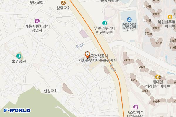 서대문은평지사(공용) 위치 지도 — 서울특별시 은평구 통일로 659