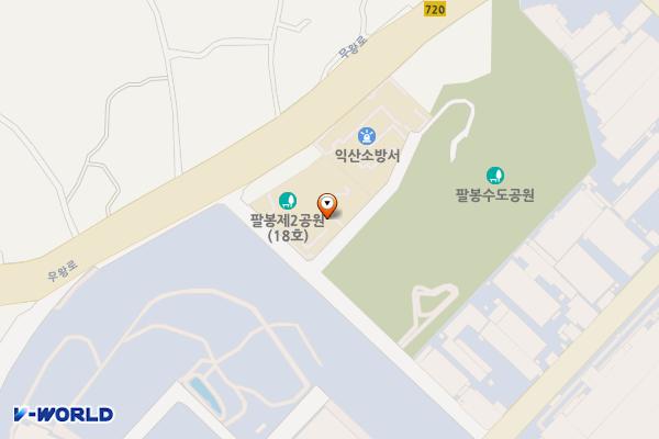 익산지사 02(공용) 위치 지도 — 전북특별자치도 익산시 석암로15길 156 (팔봉동, 한국전력익산지점)