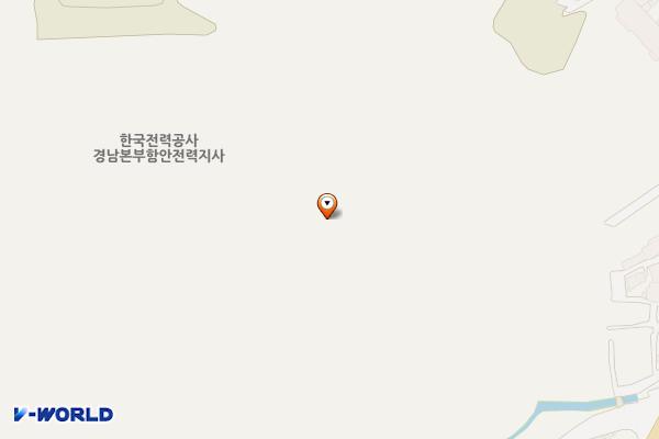 함안전력지사 위치 지도 — 경상남도 함안군 칠원읍 경남대로 1655-1