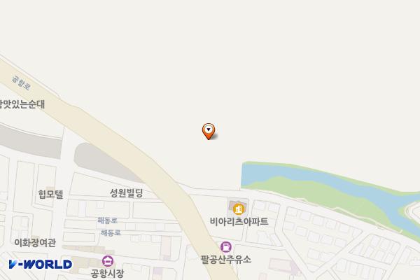 대구공항일반주차장 위치 지도 — 대구광역시 동구 공항로 221