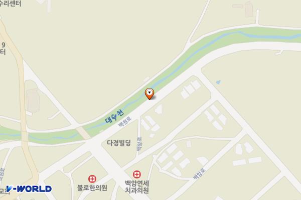 백암주민센터 주변 위치 지도 — 경기도 용인시 처인구 백암면 백암리 634-5