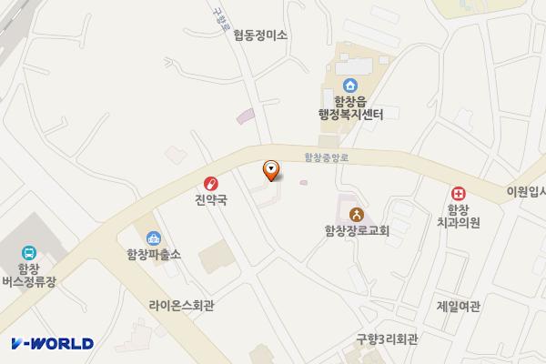 함창읍보건지소 위치 지도 — 경상북도 상주시 함창읍 함창중앙로 130