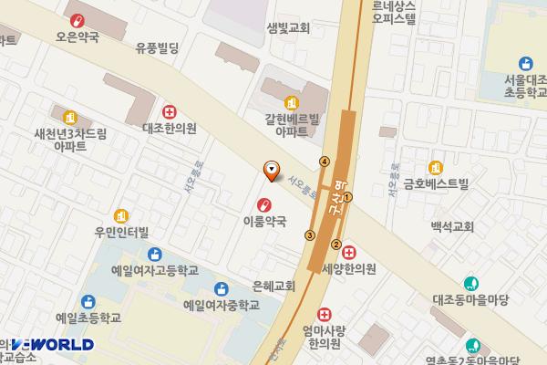 은평 상원BD 주차장 위치 지도 — 서울특별시 은평구 서오릉로 145