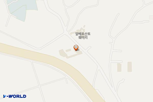 알베로펜션 위치 지도 — 경기도 파주시 탄현면 새오리로 53