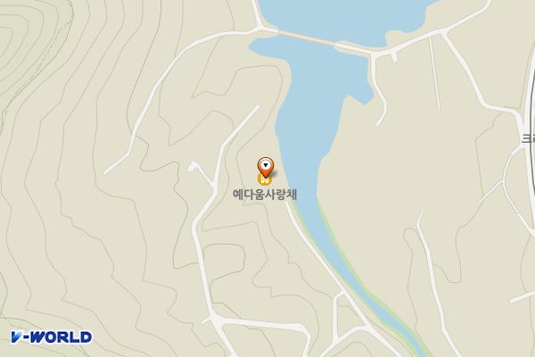 예다움사랑채 위치 지도 — 충청남도 논산시 벌곡면 수락계곡길 232-55