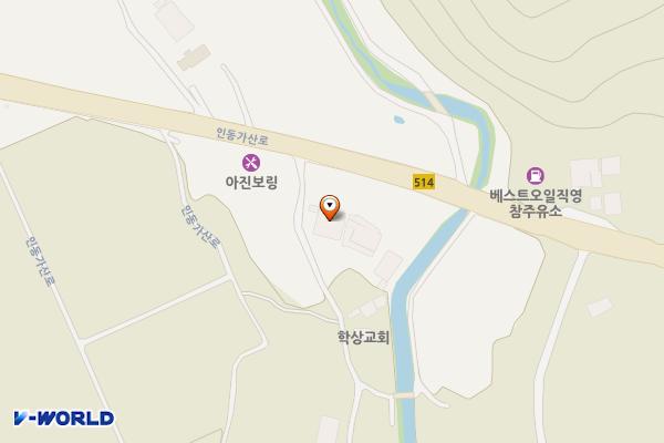 두이산업 위치 지도 — 경상북도 칠곡군 가산면 학상3길 7