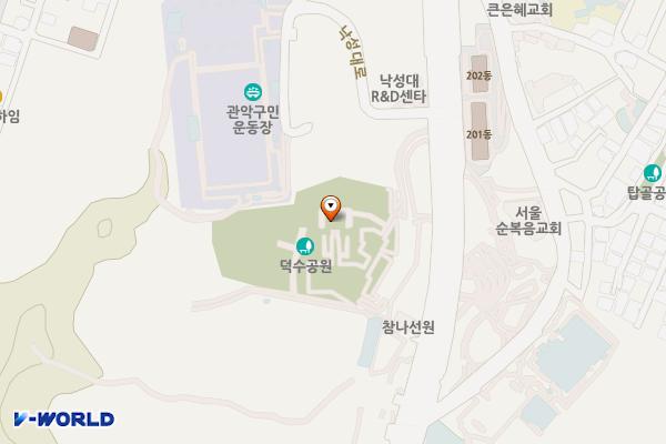 낙성대골프연습장 위치 지도 — 서울특별시 관악구 낙성대로 42