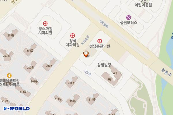 KB골든타워 위치 지도 — 경기도 고양시 덕양구 도래울로 104