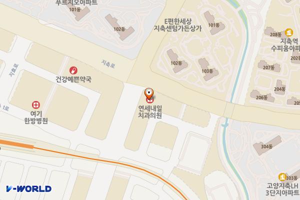고양 지에스프라자 위치 지도 — 경기도 고양시 덕양구 지축로 86