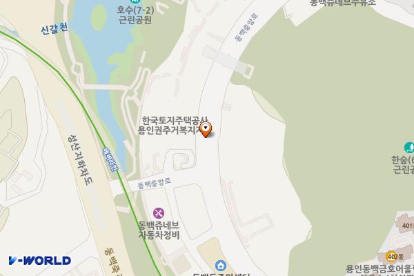 동백노상 위치 지도 — 경기도 용인시 기흥구 중동 1058