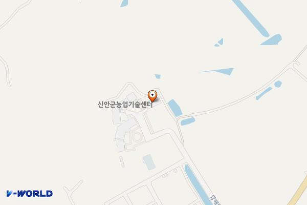 1004섬_농업기술센터 위치 지도 — 전남광주통합특별시 신안군 압해읍 압해로 1042