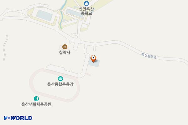 1004섬_흑산면사무소 위치 지도 — 전남광주통합특별시 신안군 흑산면 흑산일주로 119