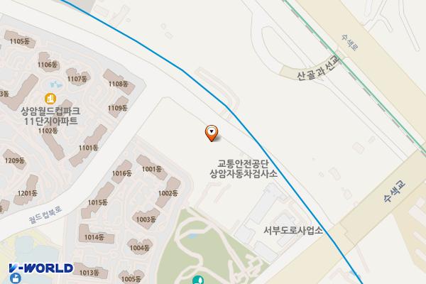 상암한화오벨리스크1차 위치 지도 — 서울특별시 마포구 구룡길 19