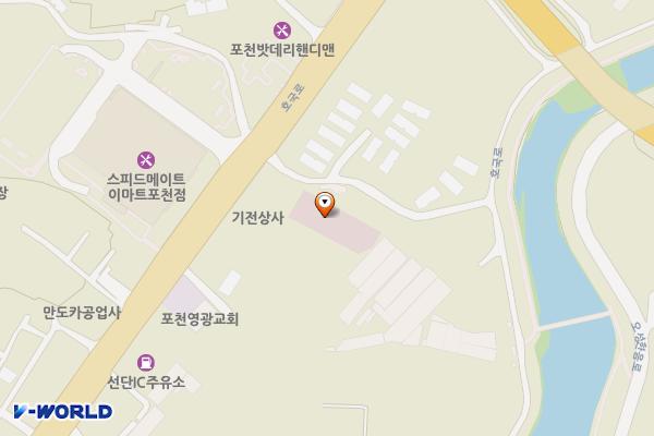 포천장례문화원 위치 지도 — 경기도 포천시 호국로 908-13