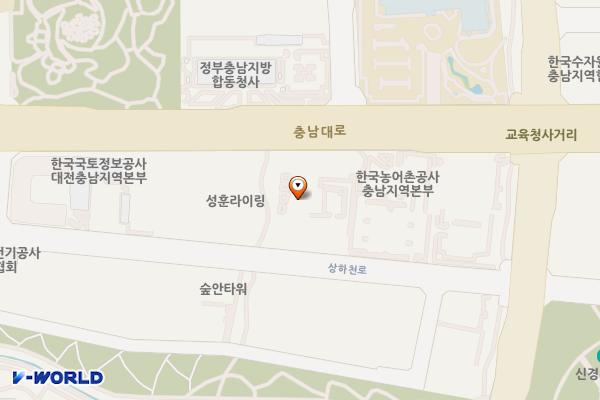 홍성아르페온2차 위치 지도 — 충청남도 홍성군 홍북읍 충남대로 50