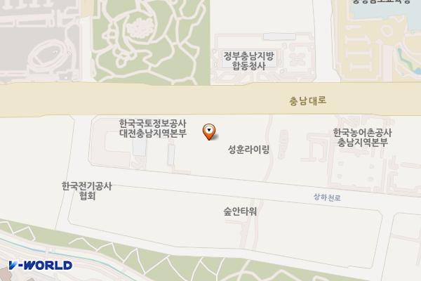 빌앤더스오피스텔 위치 지도 — 충청남도 홍성군 홍북읍 충남대로 36